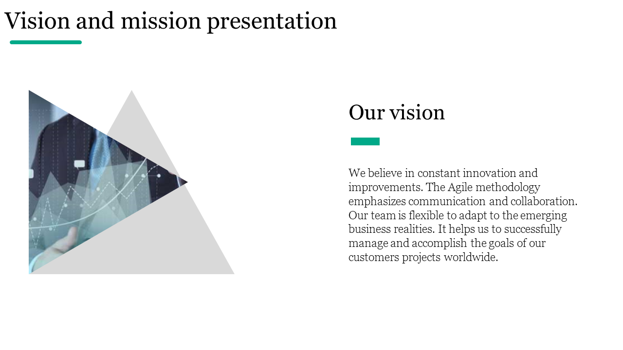 Get our Predesigned Vision and Mission Presentation